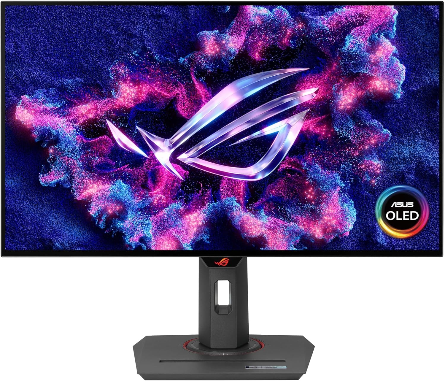 ASUS ROG Strix OLED XG27AQDMG gaming monitor ― 27-inch 1440P glossy WOLED, 240Hz, 0.03ms, custom heatsink, OLED Anti-flicker, uniform brightness, G-SYNC compatible, DisplayWidget Center