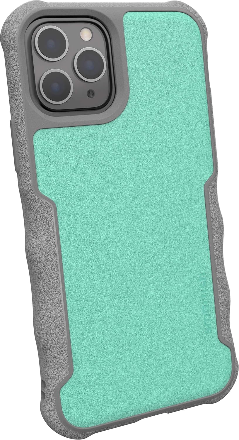 Smartish iPhone 11 Pro Armor Case - Gripzilla [Rugged + Protective] Slim Tough Grip Cover - Minty Fine
