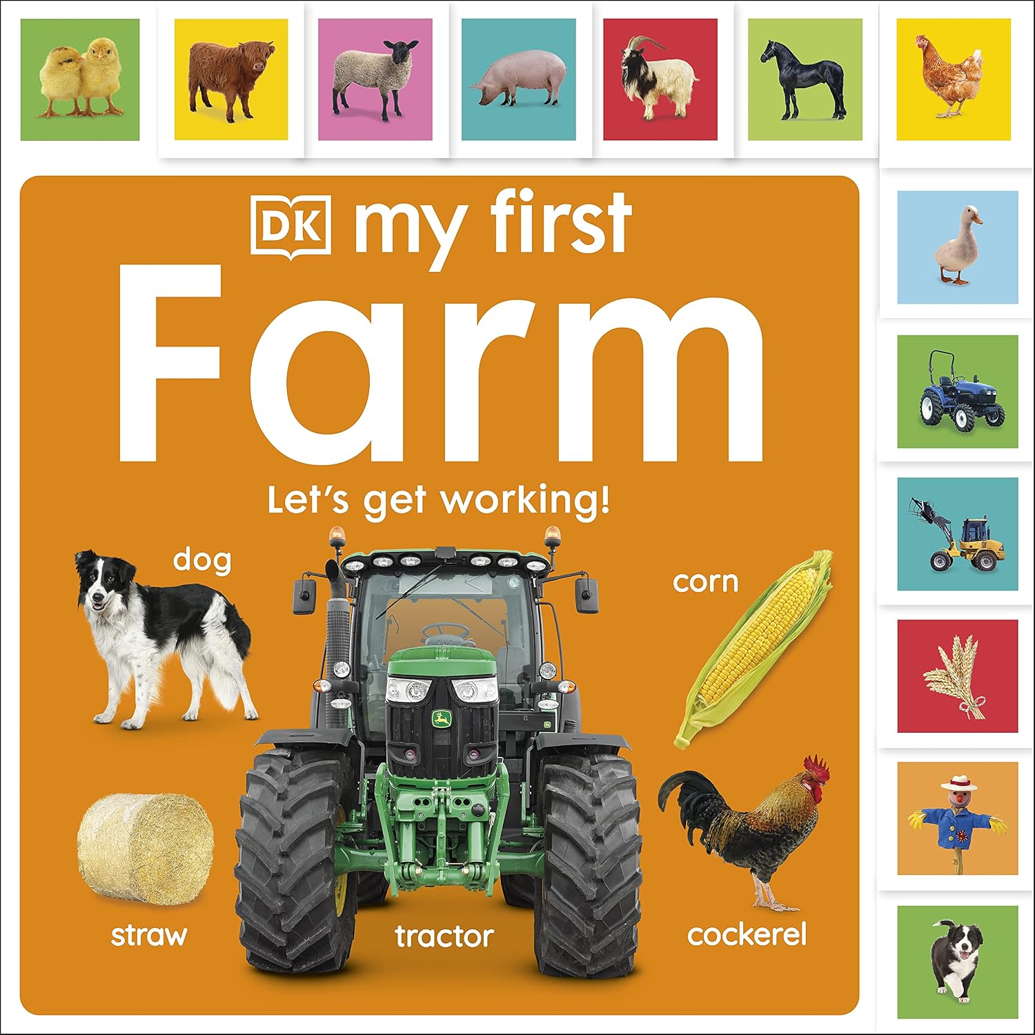 My First Farm: Let's Get Working! (My First Tabbed Board Book)