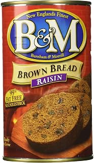 B&M Brown Bread, Raisins, 16 Ounce