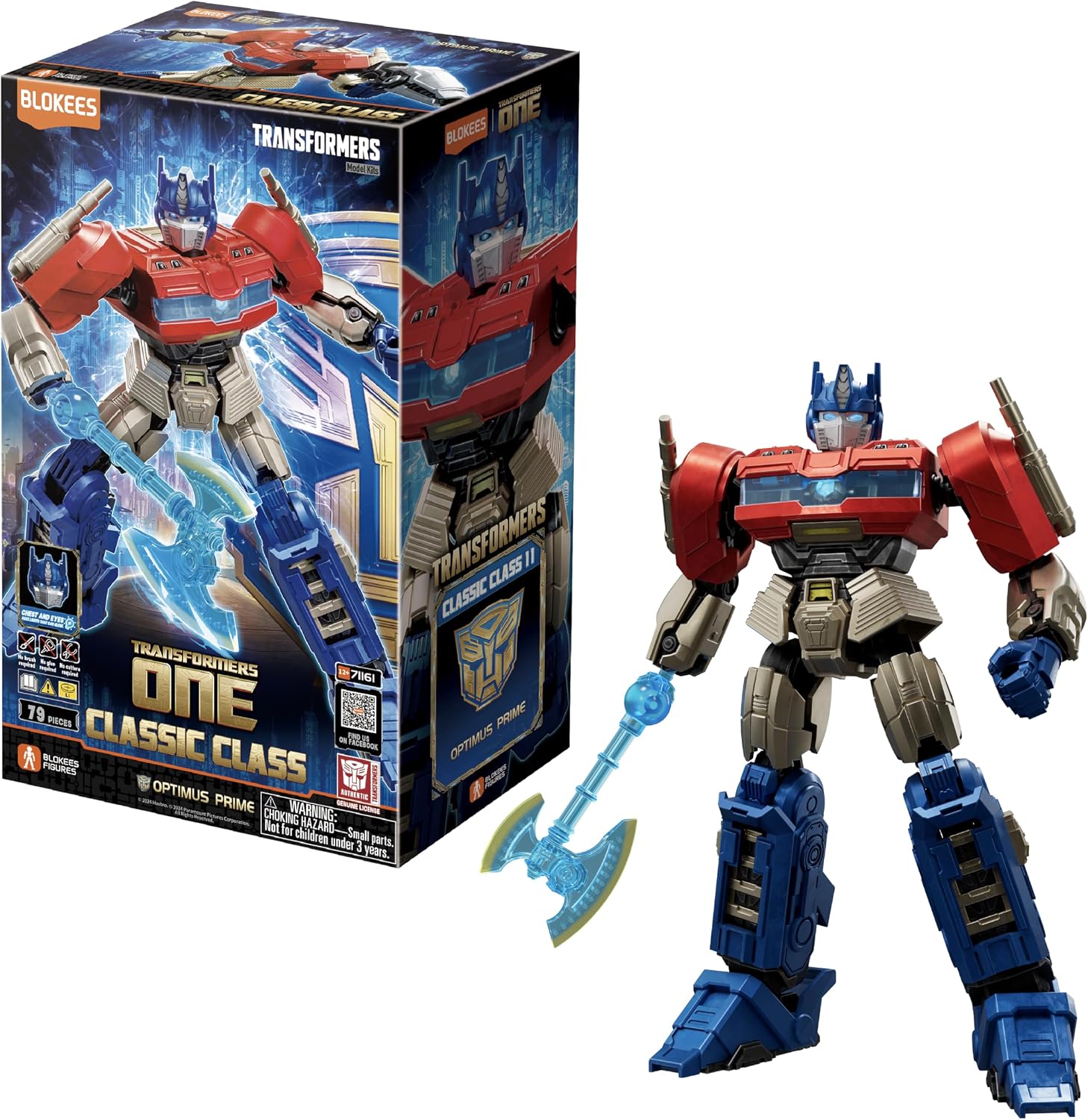 BLOKEES Transformers Classic Class 11 Transformers One Optimus Prime