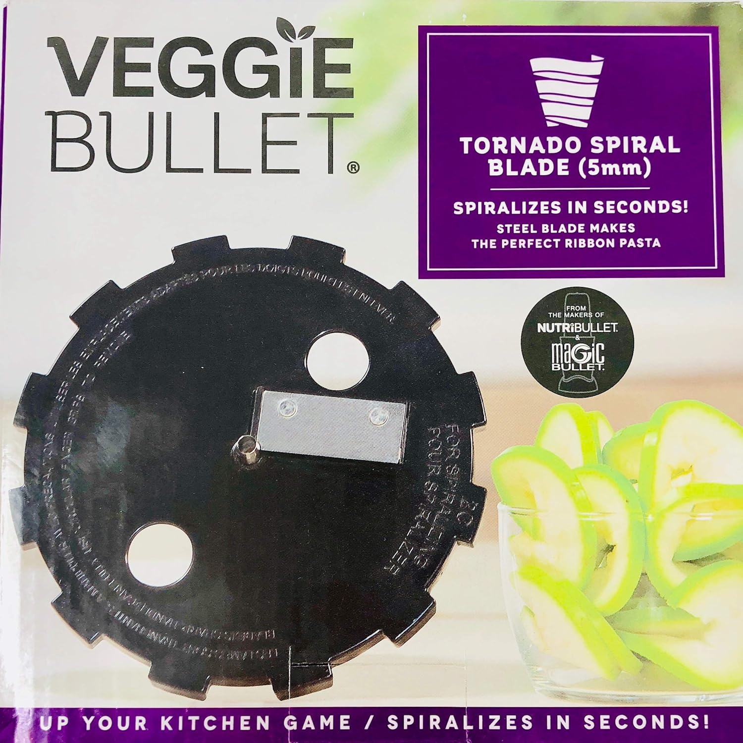 Tornado Spiral 5mm Ribbon Spiralizer Steel Blade Accessory