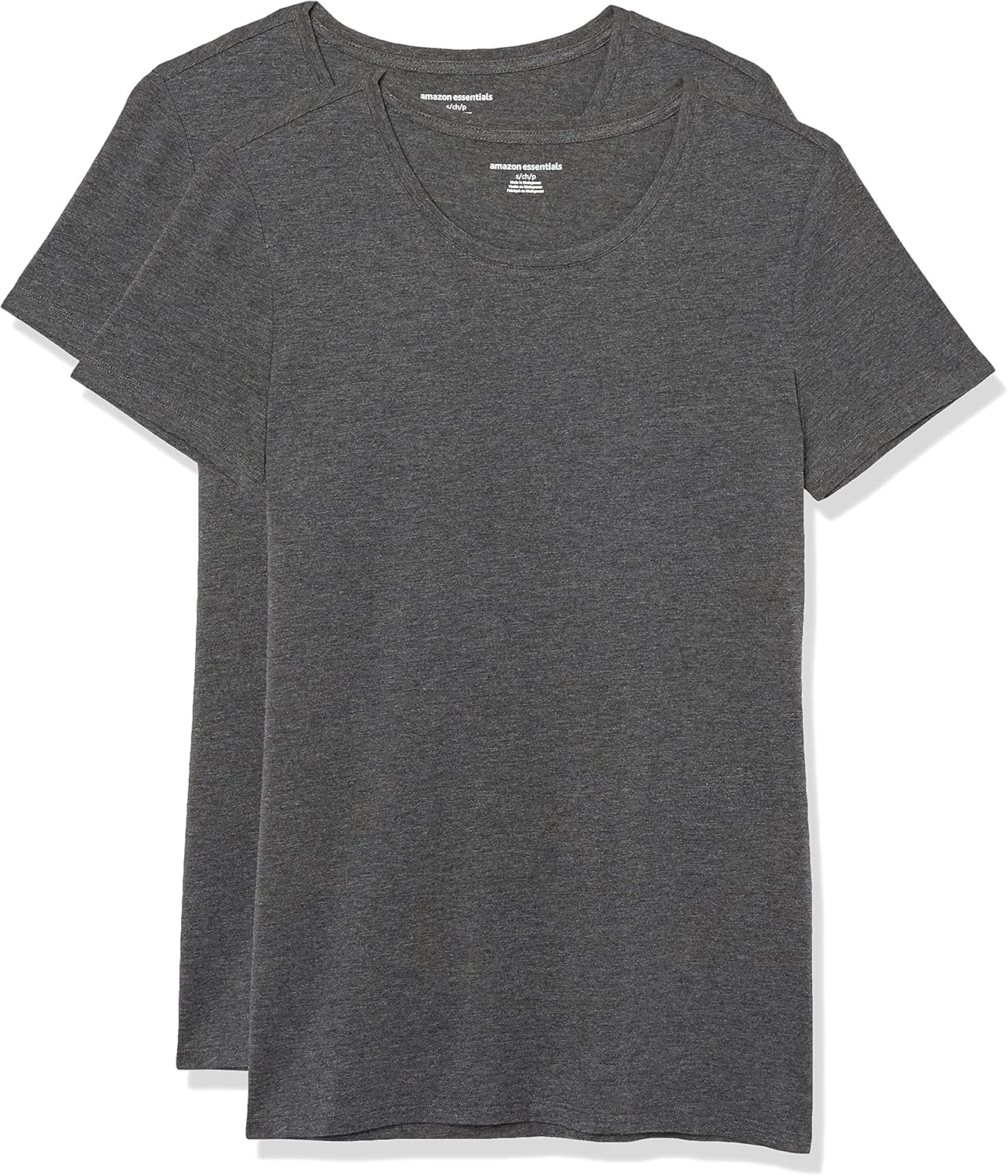 Amazon Essentials Women's Regular-Fit Short-Sleeve Crewneck T-Shirt, Multipacks