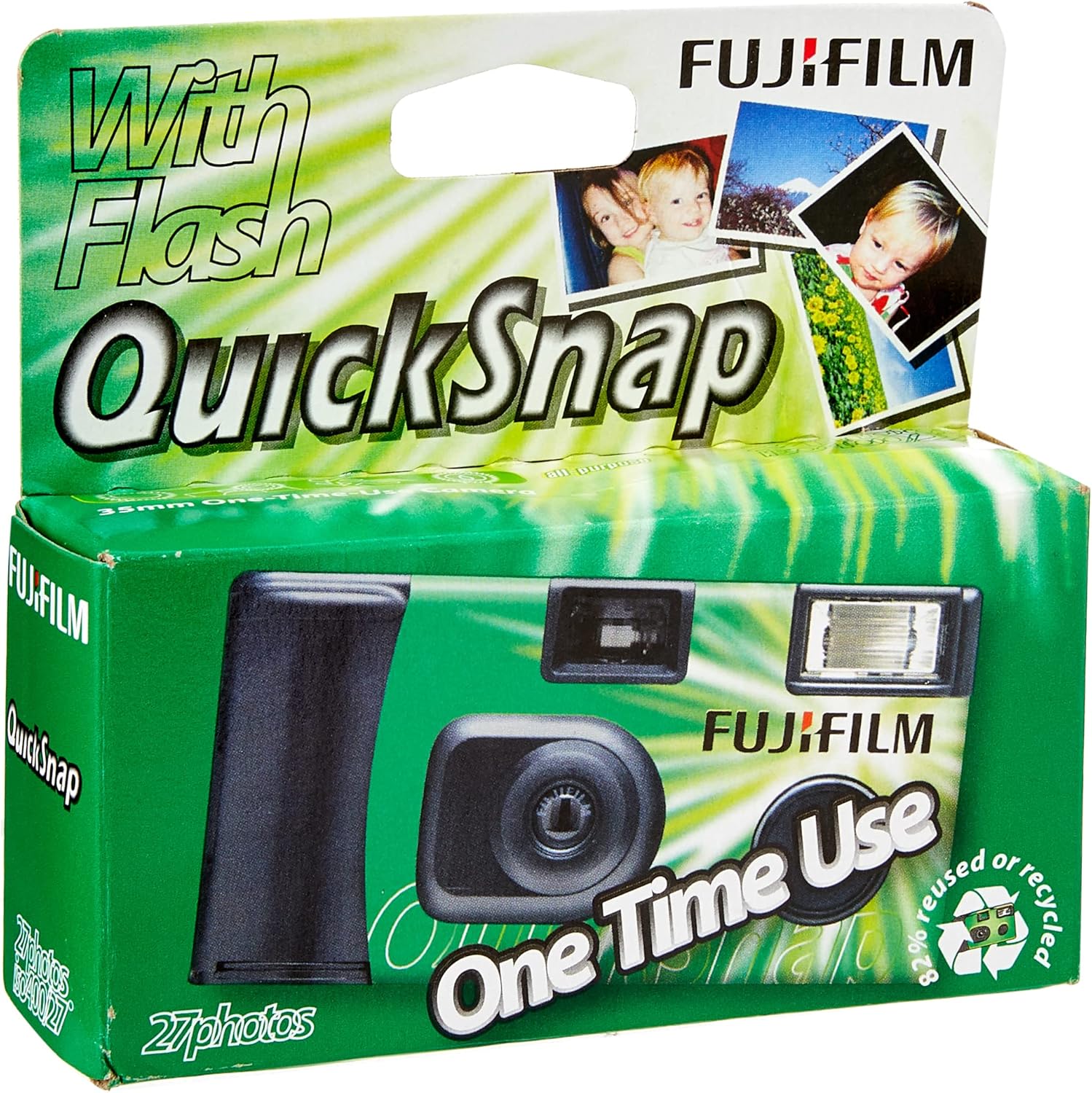 Instax Single use camera, 27 exposures with flash