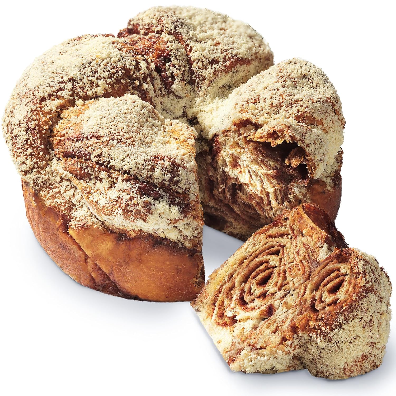 Cinnamon Babka Cake | Valentines Gift Basket | Traditional Hungarian Cinnamon Babka Bread | Holiday Gourmet Cookie Gift | Christmas Thanksgiving | 2 lb Stern's Bakery (Cinnamon Babka)