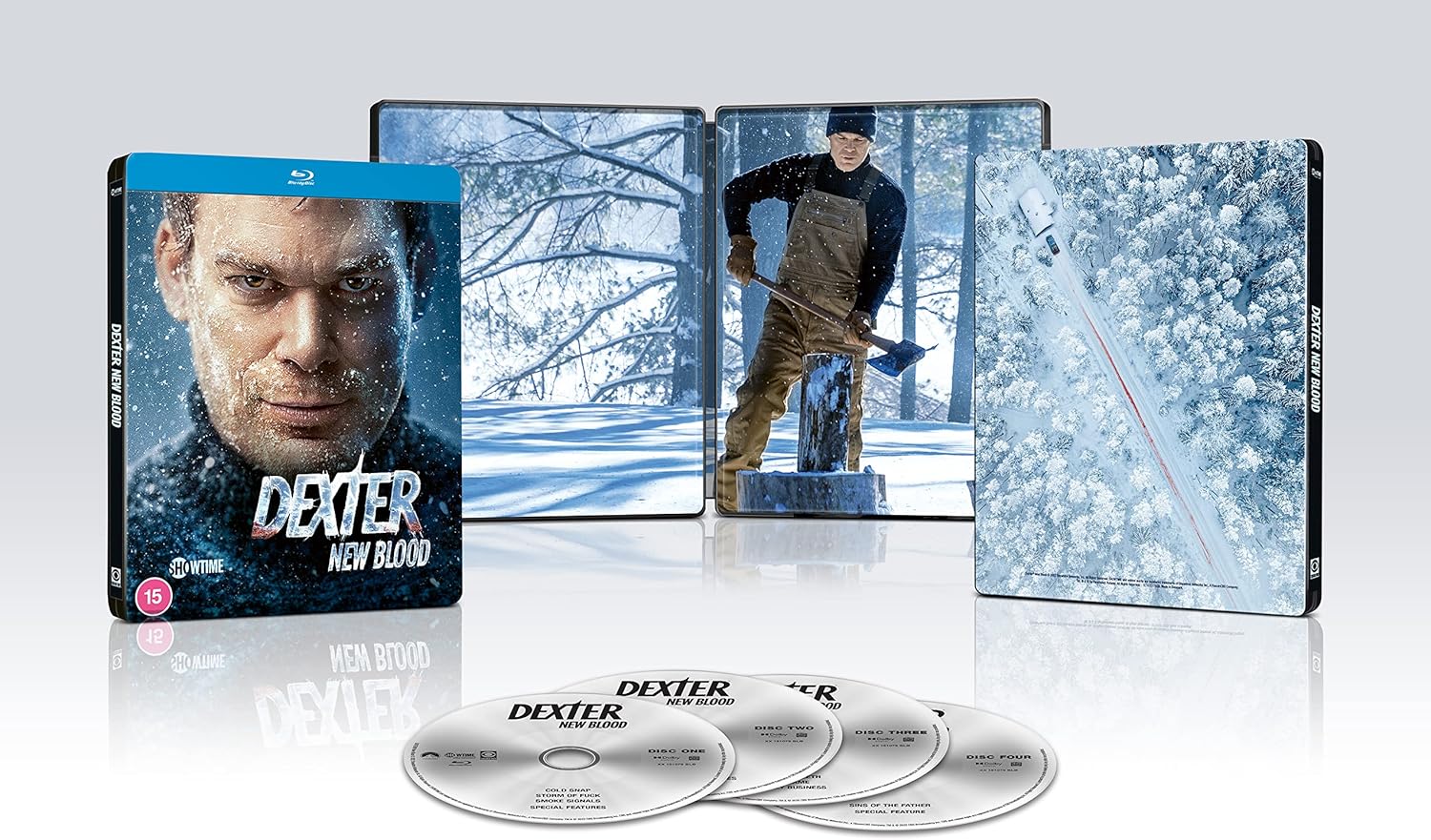 Dexter: New Blood Steelbook [Blu-ray] [2022] [Region Free]