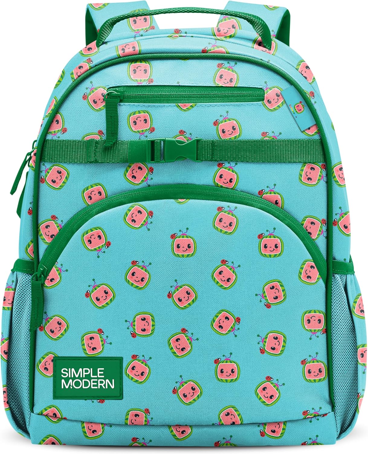 Simple Modern Medium CoComelon Toddler Backpack for School Girls and Boys | Kindergarten Elementary Kids Backpack | Fletcher Collection | Kids - 15" tall | CoComelon Watermelons