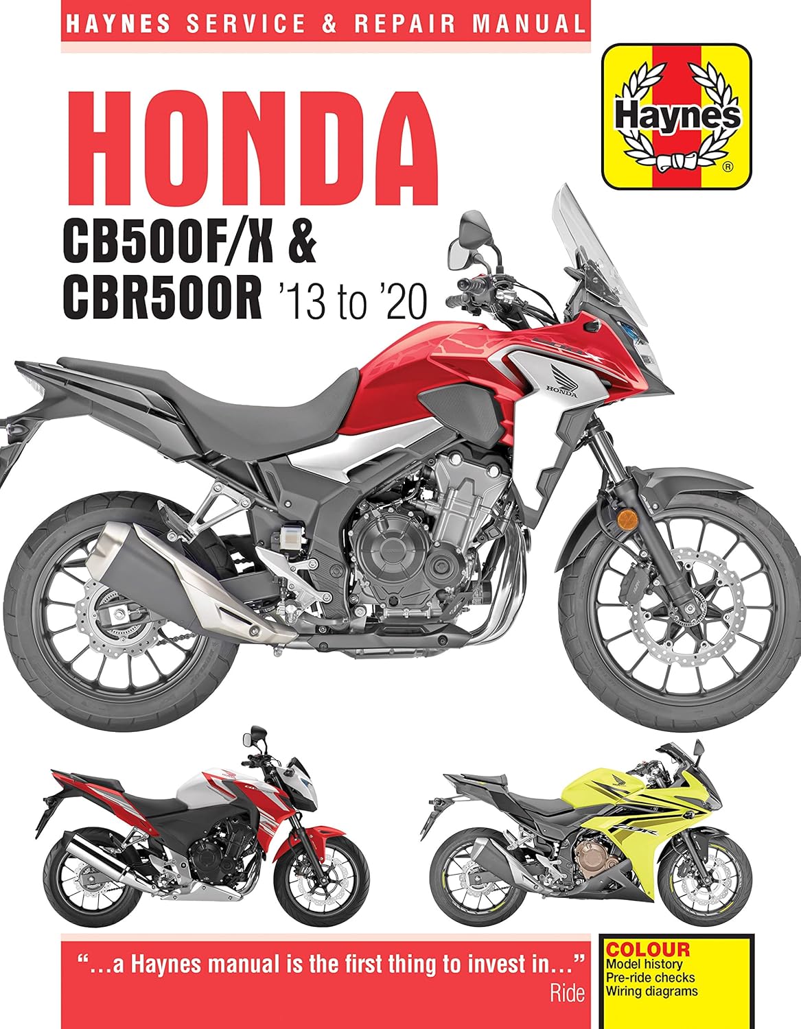 Honda Cb500f/X & Cbr500r '13 to ' 20