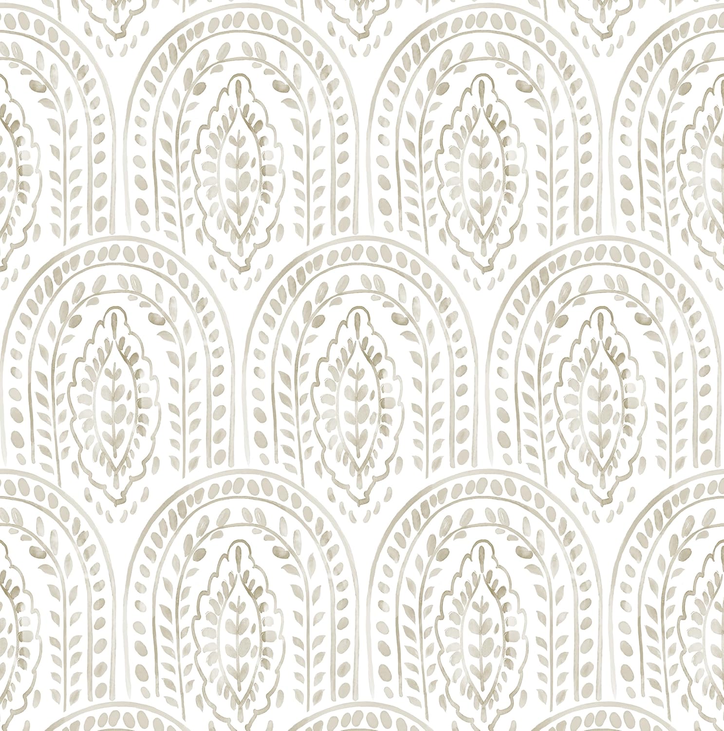 EeeComing Peel and Stick Wallpaper Boho Modern Wall Paper Peel and Stick Removable Contact Paper Self Adhesive Wallpapers for Bedroom and Bathroom Wallpaper Cabinet Shelf Liner Vinyl 118.1 "x17.3