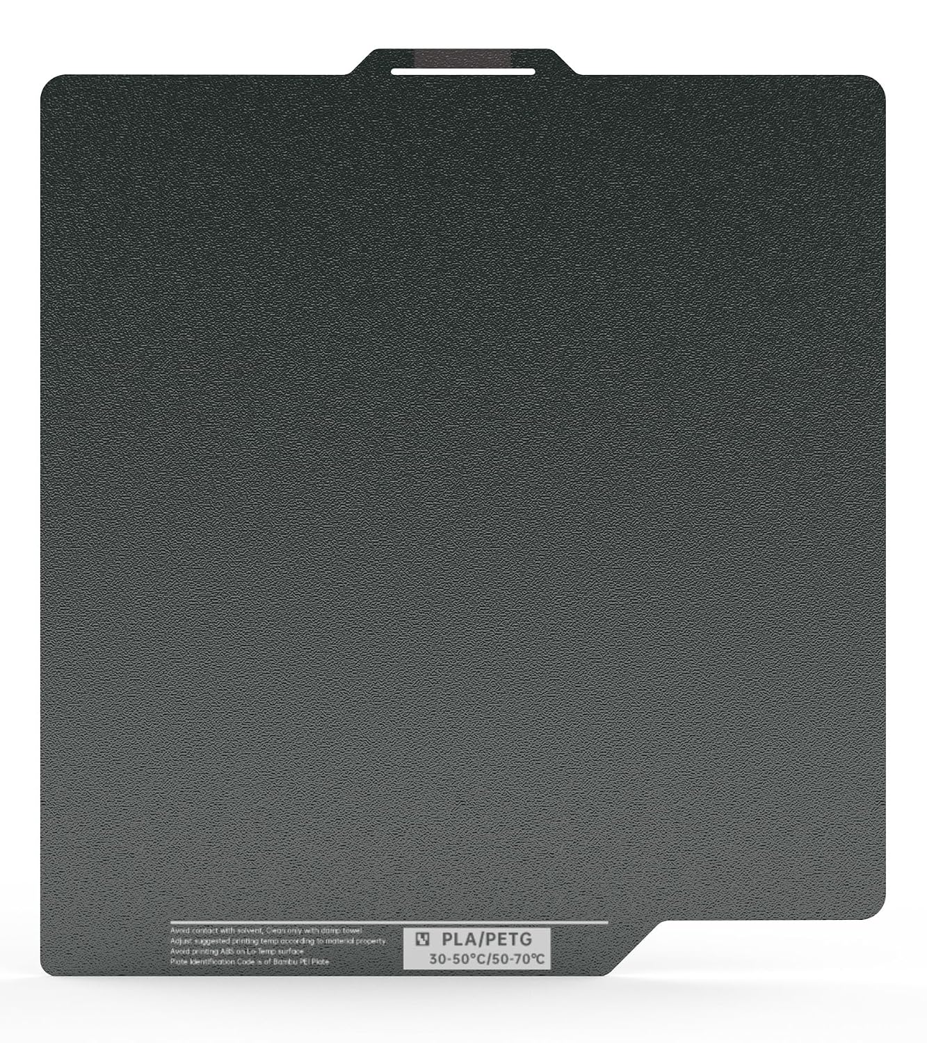 BIQU Panda Build Plate CryoGrip Compatible with Bambu-Lab P1P/P1S/X1C/X1E/A1 3D Printers 257X257mm Special Materials Spring Steel Build Plate Flexible Sheet