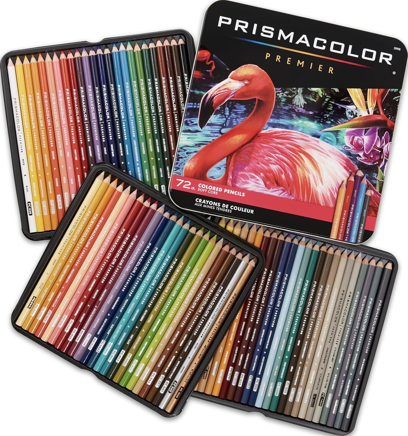 Sanford Prismacolor Premier Colored Pencils, Pack of 72, Multi-Colour