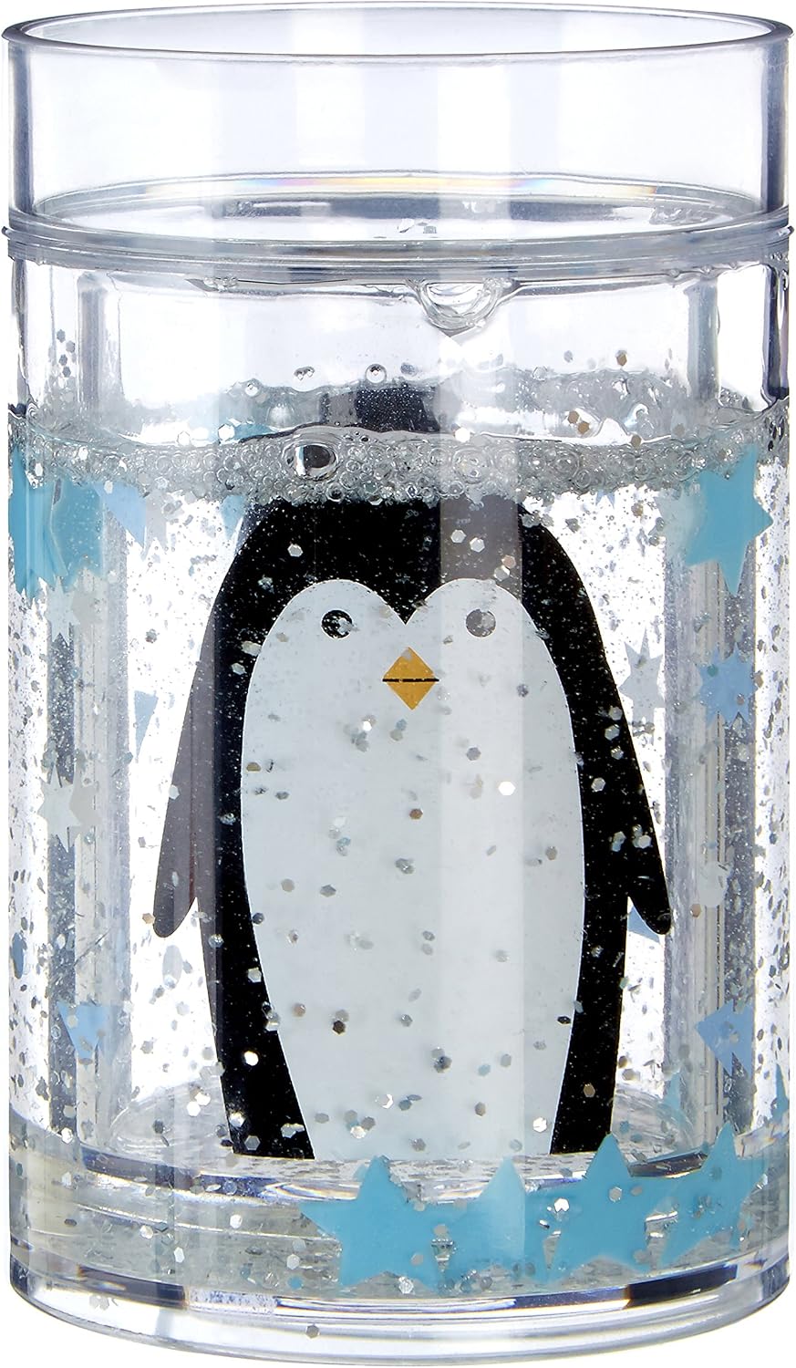 Premier Housewares 1206336 Parker the Penguin Kids Drinking Cup, PS-Polystyrene, 7 x 7 x 11 cm