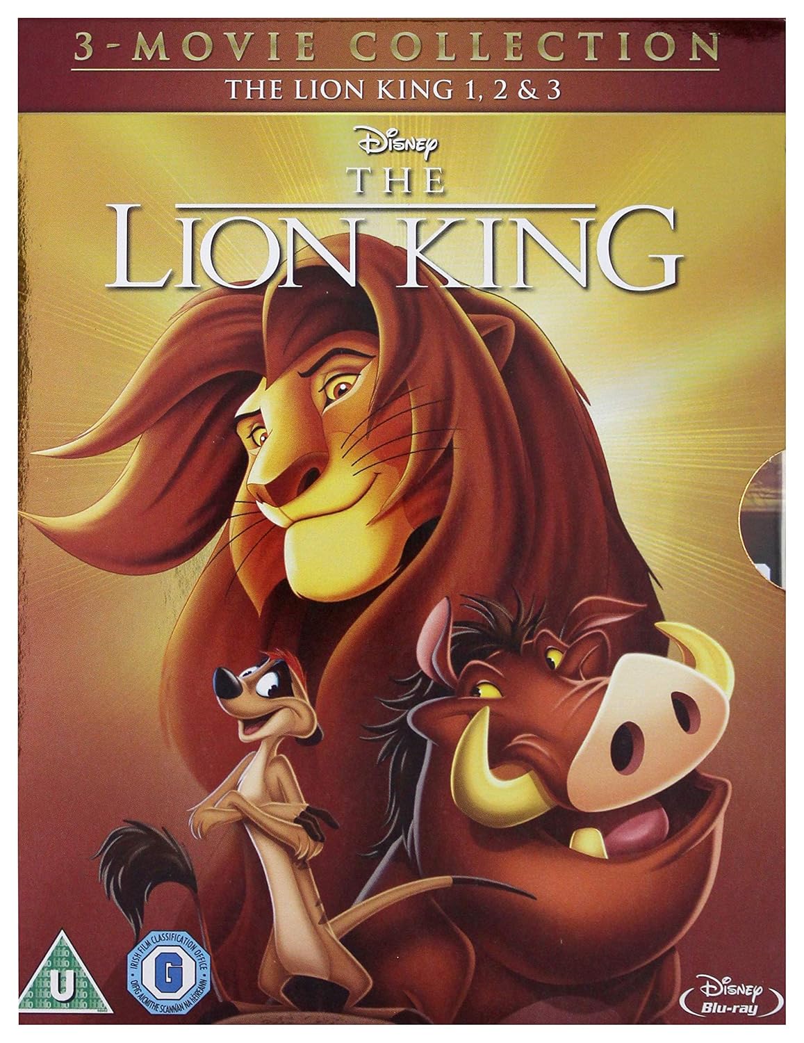 The Lion King 1-3 [Blu-ray] [1994] [Region Free]