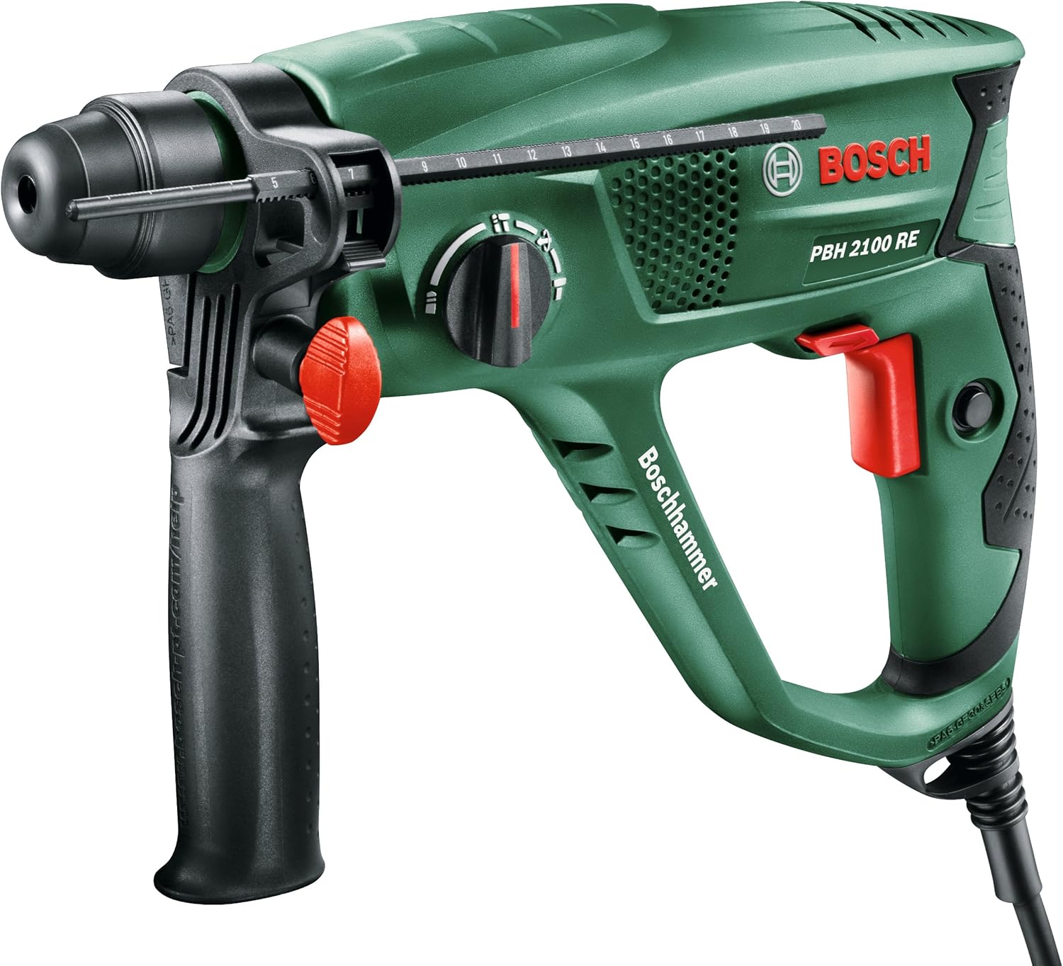 Bosch Rotary Hammer PBH 2100 RE (550 watts, in case)
