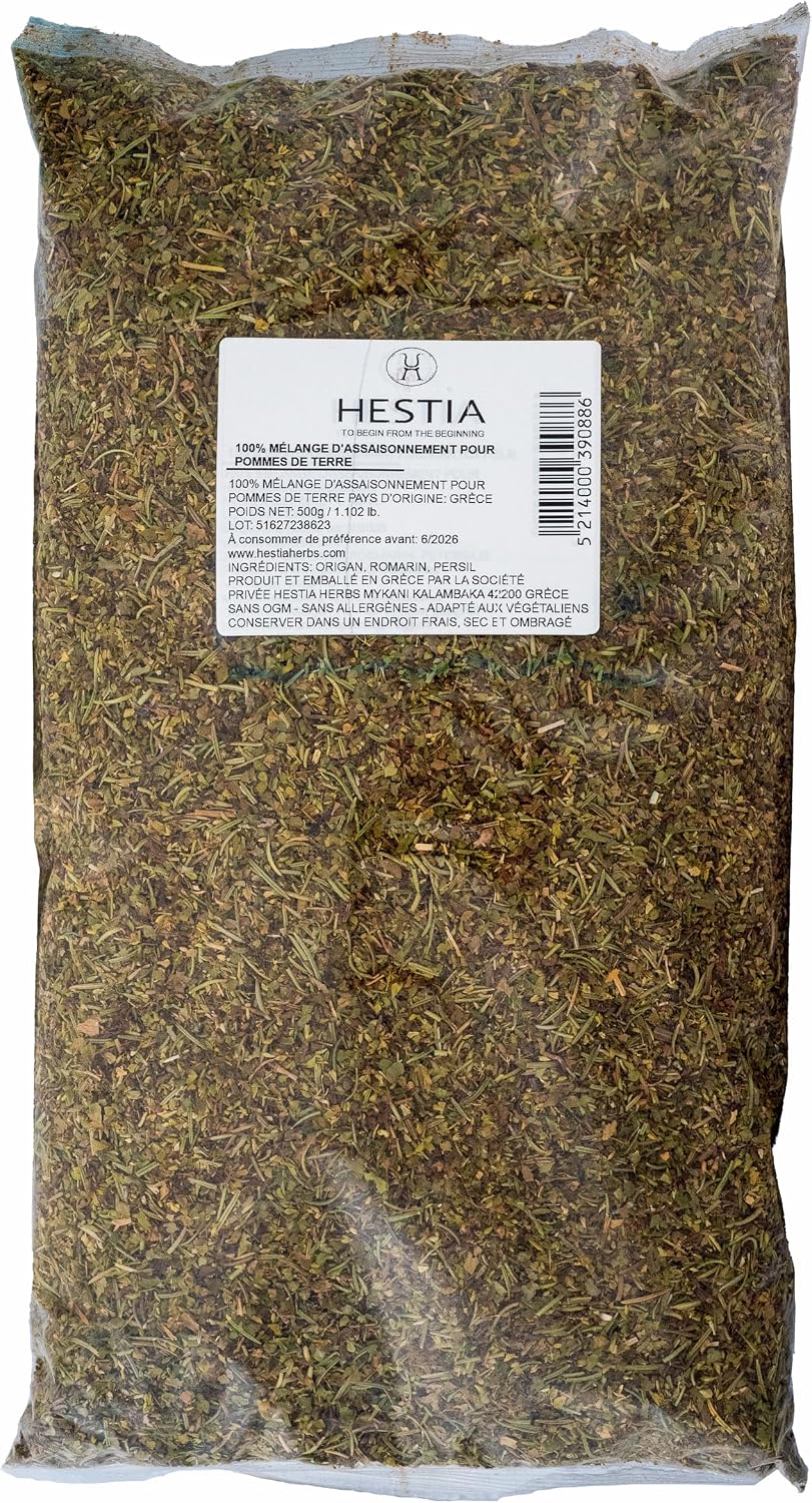 Hestia Herbs Greek Potato Seasoning Mix, 500 g