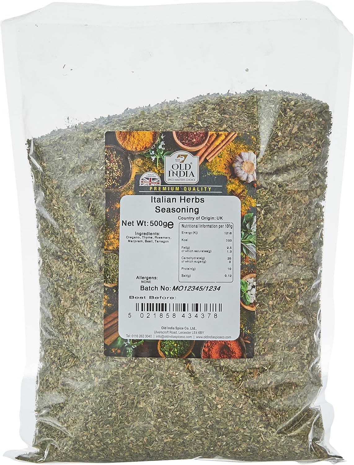 Old India Italian Herbs Seasoning 500g