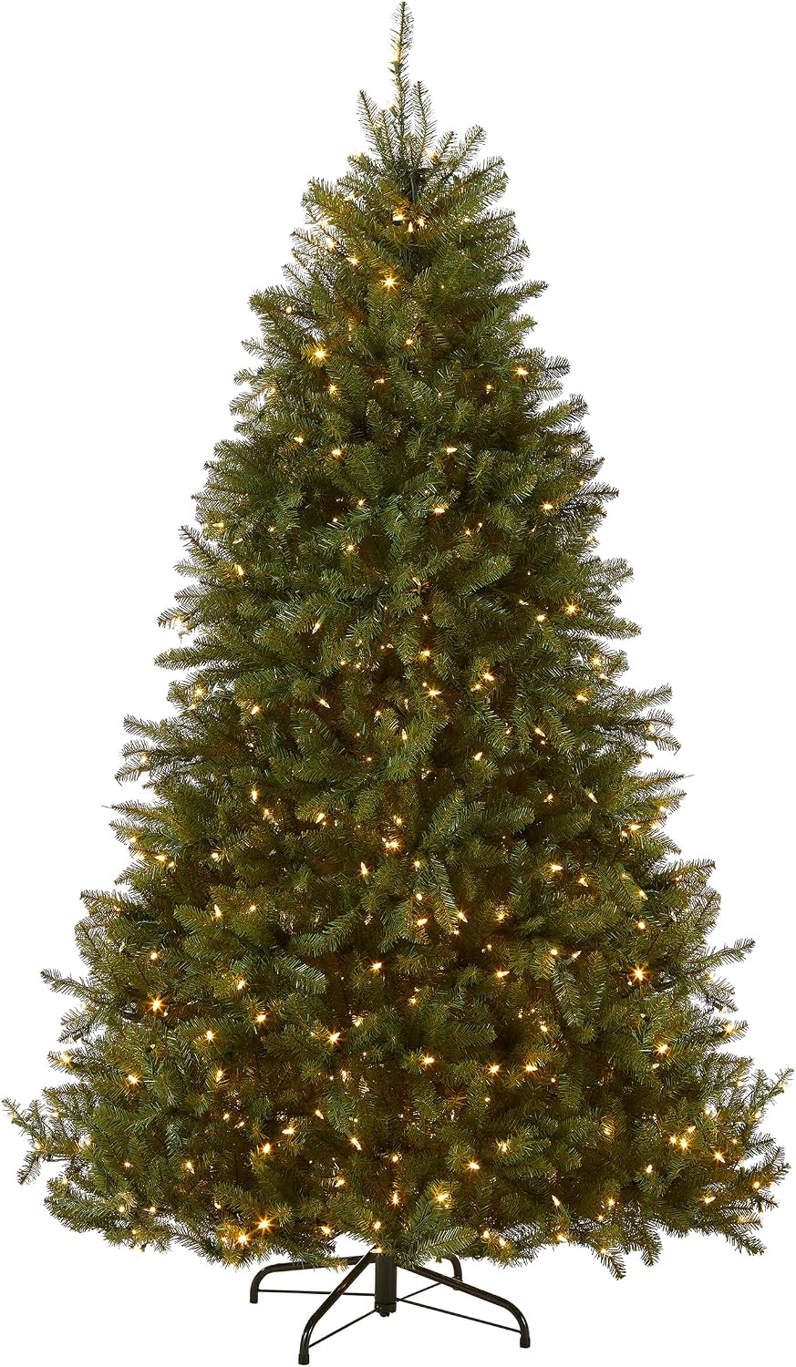 National Tree Company 7.5ft Pre-Lit Dunhill Fir Artificial Christmas Tree