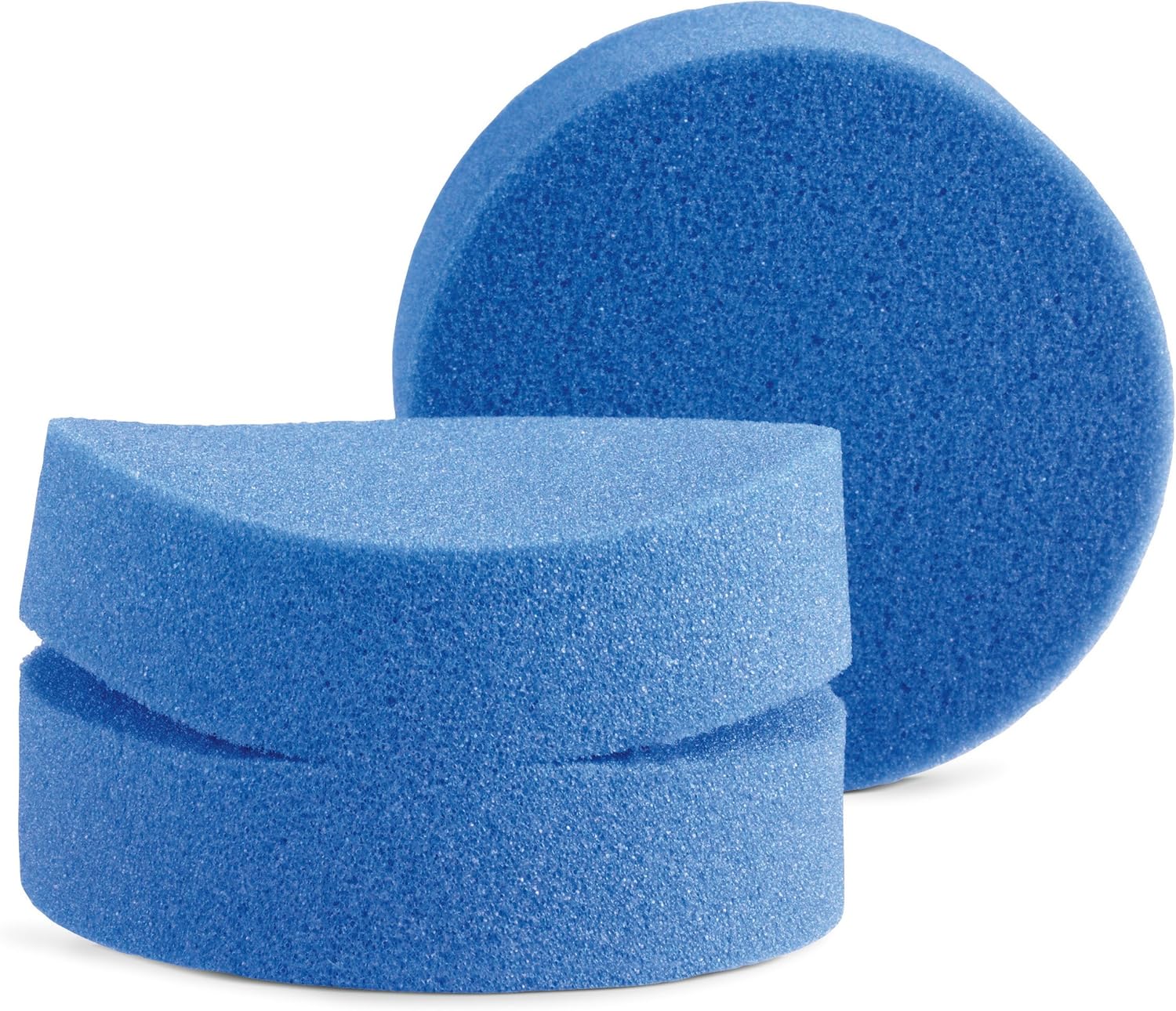 Griot's Garage Blue Detail Sponges for Car Detailing and Polishing, Foam Applicators for Waxes, Tire Dressings, Cleaners, Coatings, and Conditioners, 11205, Set of 2