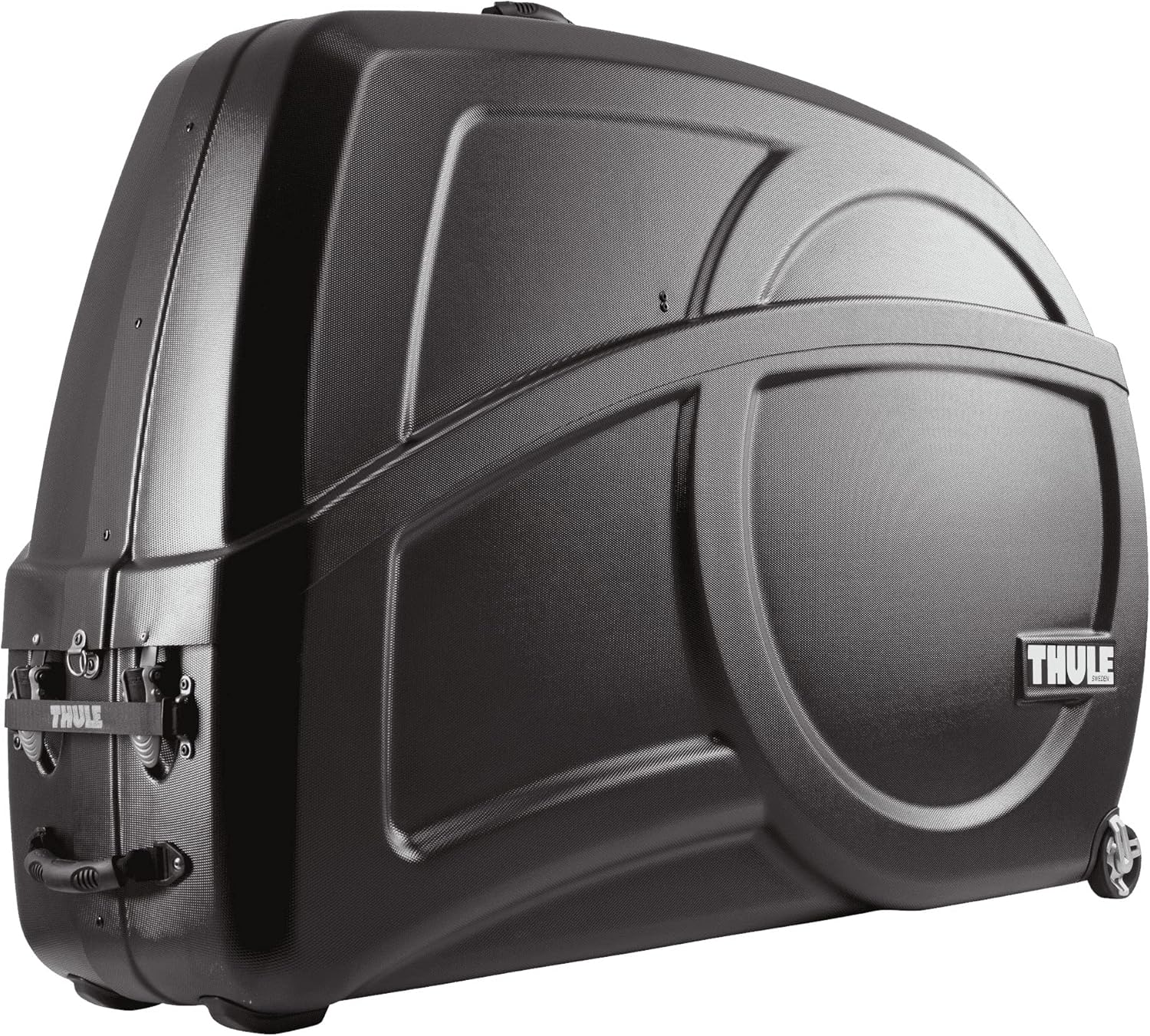 Thule RoundTrip Transition – Hard Shell Bike Travel Case with Built-in Repair Stand,Black