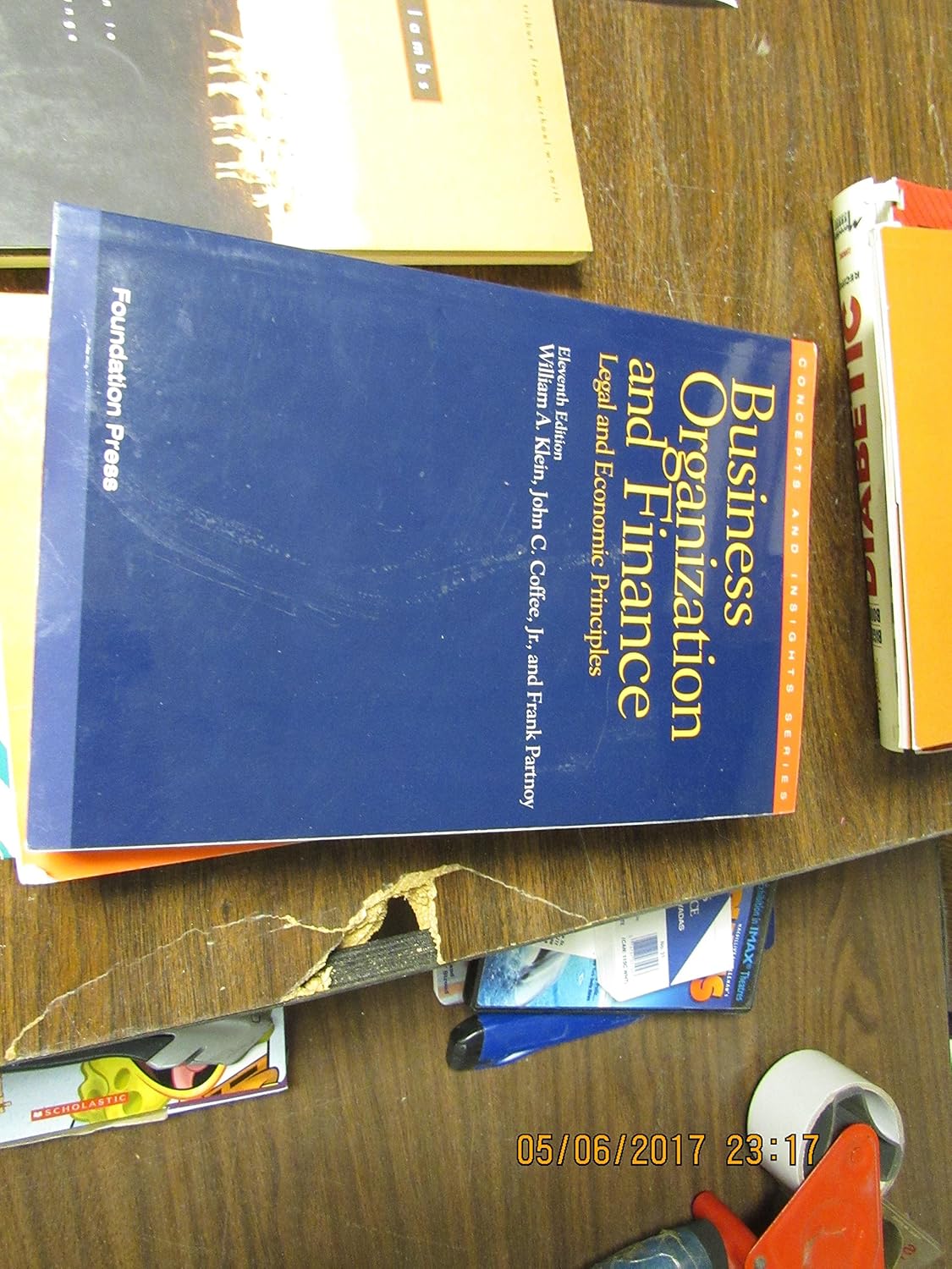 Business Organization and Finance: Legal and Economic Principles, 11th Edition (Concepts and Insights)