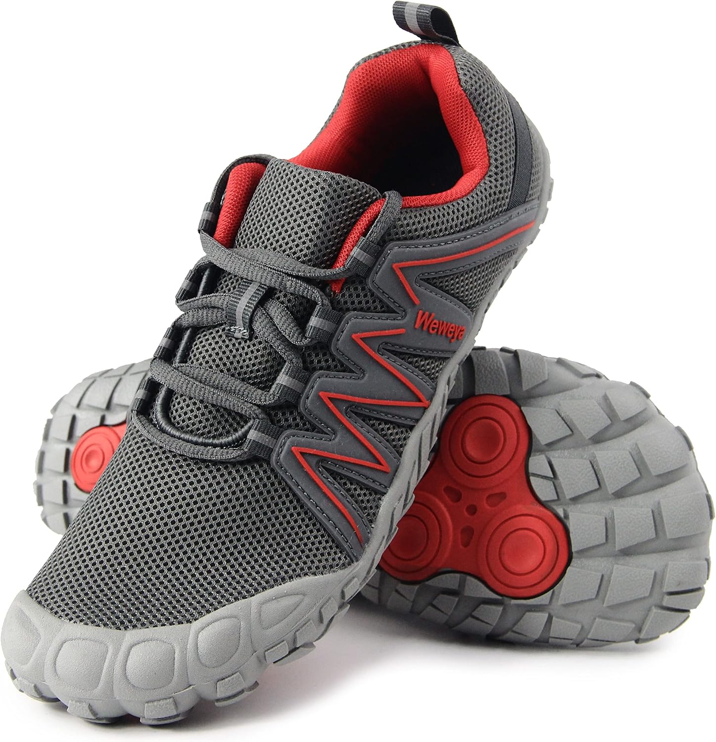 Weweya Barefoot Shoes Men Minimalist Running Cross Training Shoe