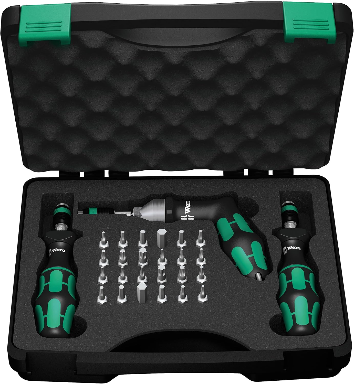 Wera 05074739001 7440/41/42 KRAFTFORM TORQUE SCREWDRIVER SET 0.3-6.0 NM 27 PIECES