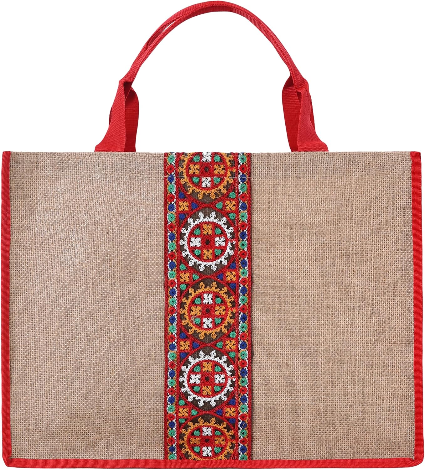 Straw Beach Bag Jute Ethnic Pattern, Woven Straw Beach Tote Bag, Weaving, Swim, Gym, Shopping, Travel Bag
