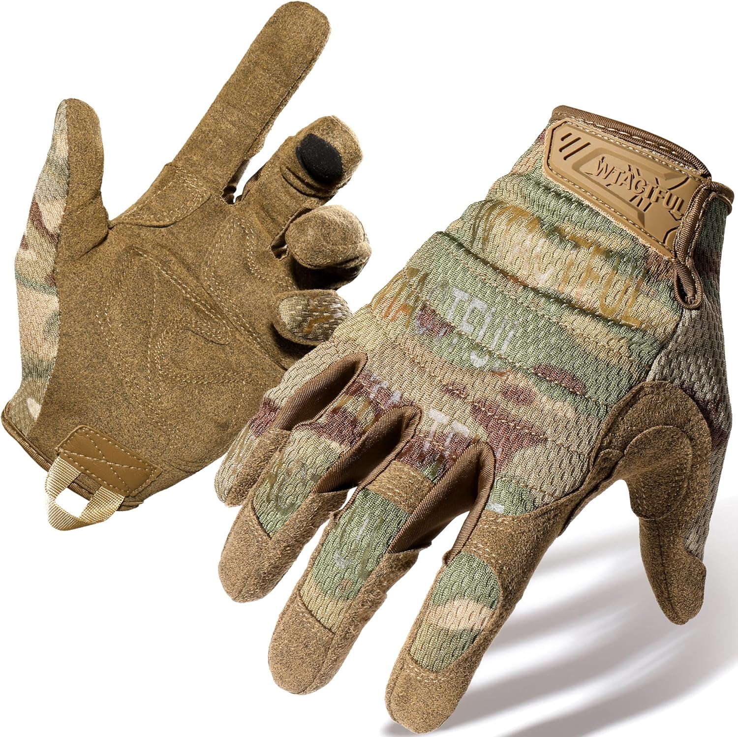 WTACTFUL Flexible Full Finger Gloves for Cycling Work Hunting Hiking