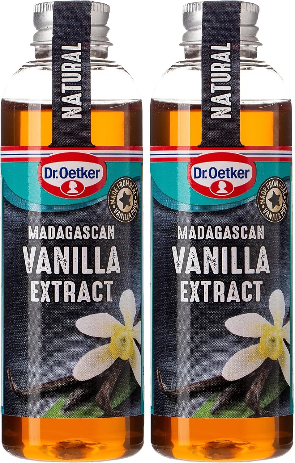 Dr. Oetker Large Madagascan Vanilla Extract, 95ml (Pack of 2)