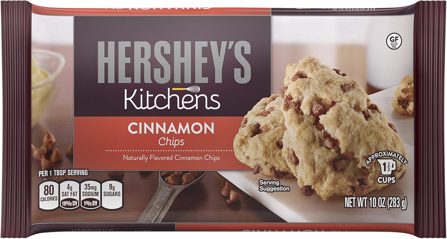 Hershey's Cinnamon Baking Chips, 10-Ounce Bag by The Hershey Company
