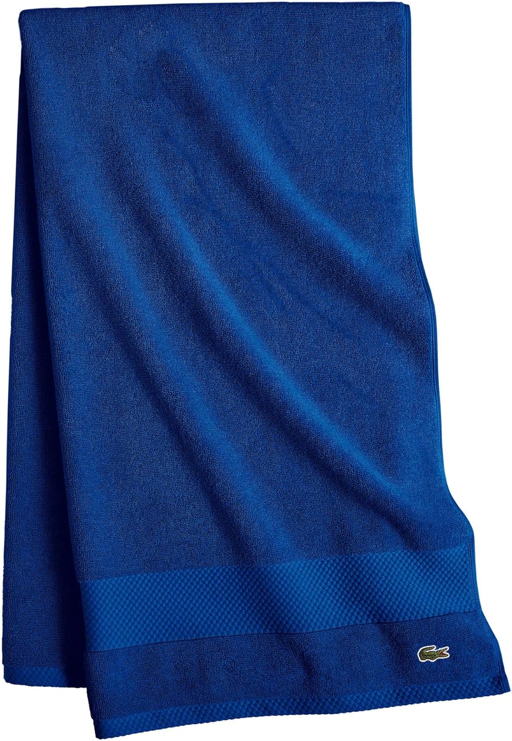 Lacoste Heritage Supima Cotton Bath Towel, Surf Blue, 30" x 54"