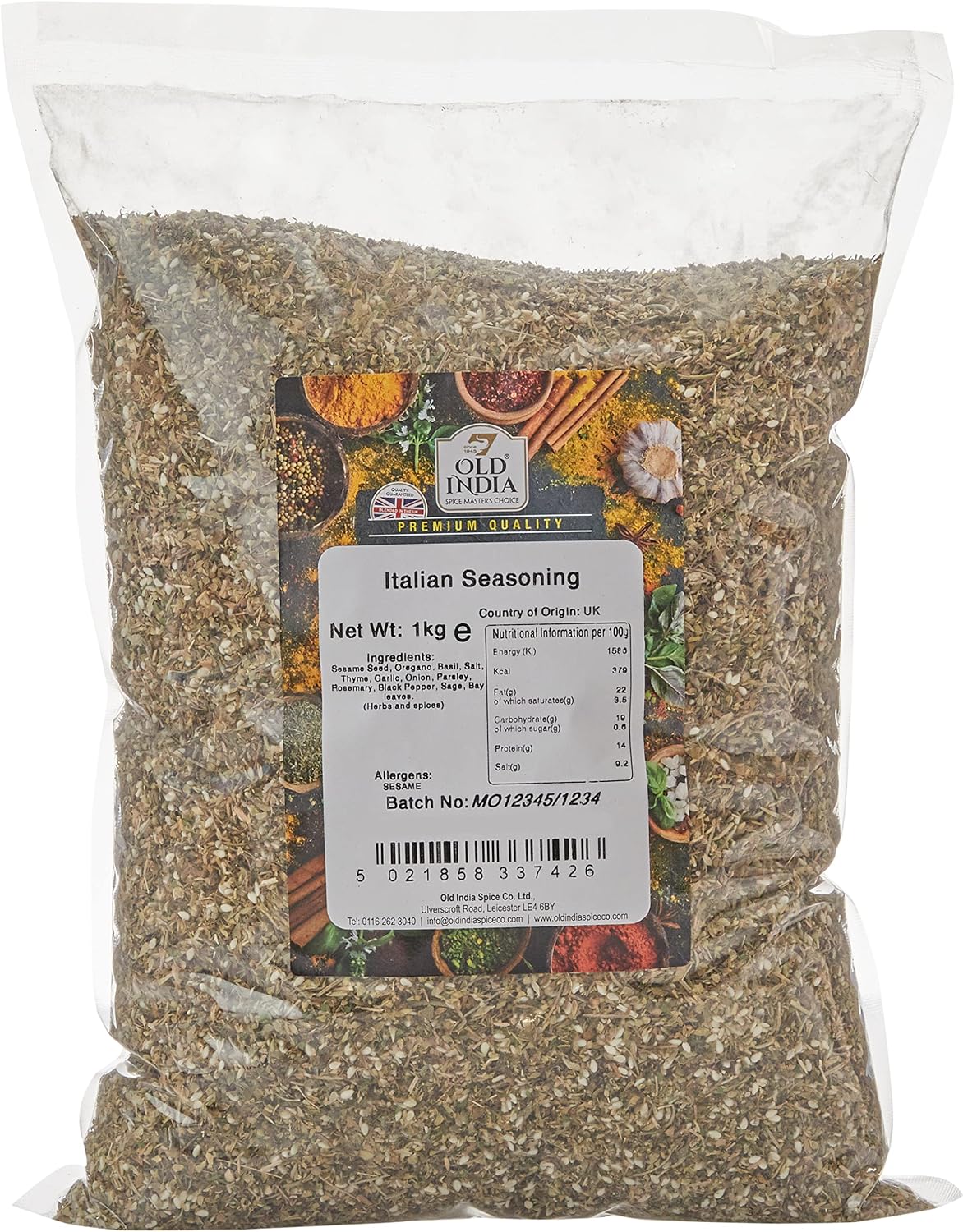 Old India Italian Seasoning 1 Kg