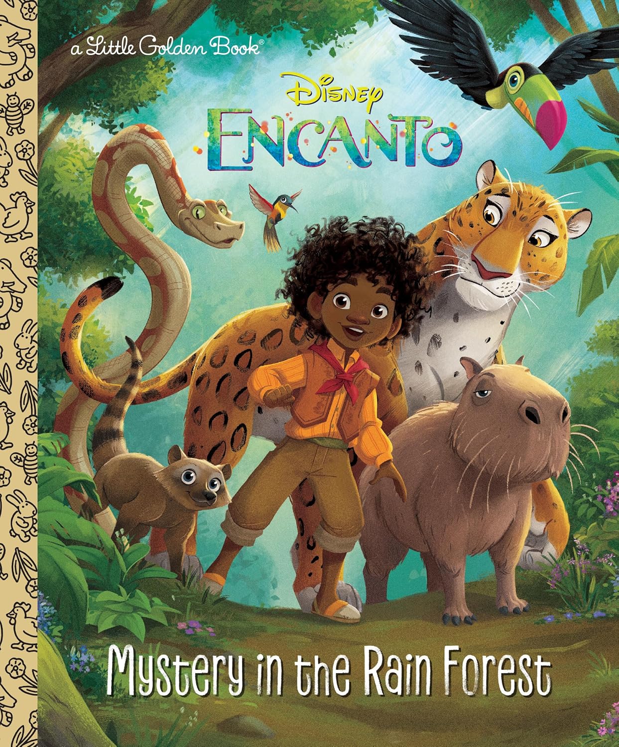 Mystery in the Rain Forest (Disney Encanto) (Little Golden Book)