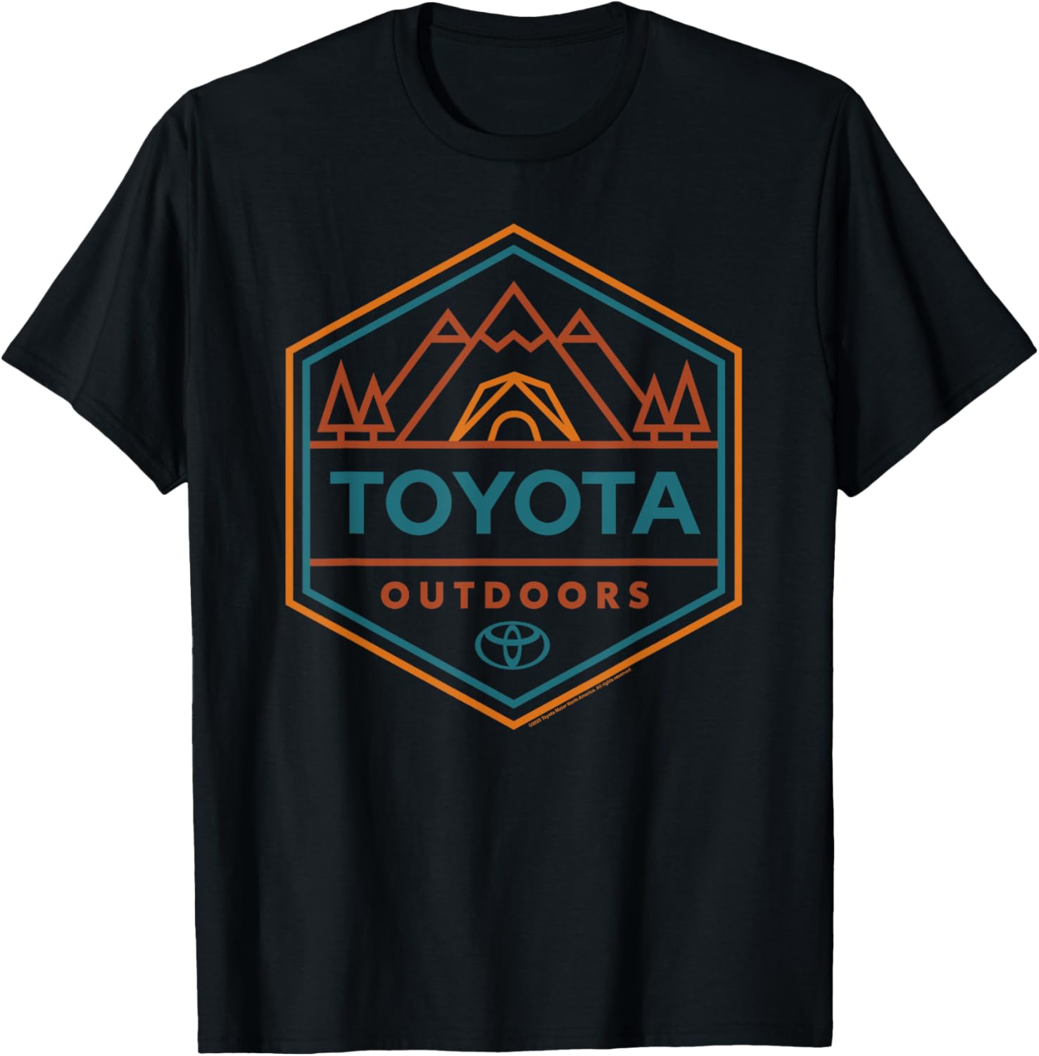 Outdoors Art Line Big Chest Logo T-Shirt