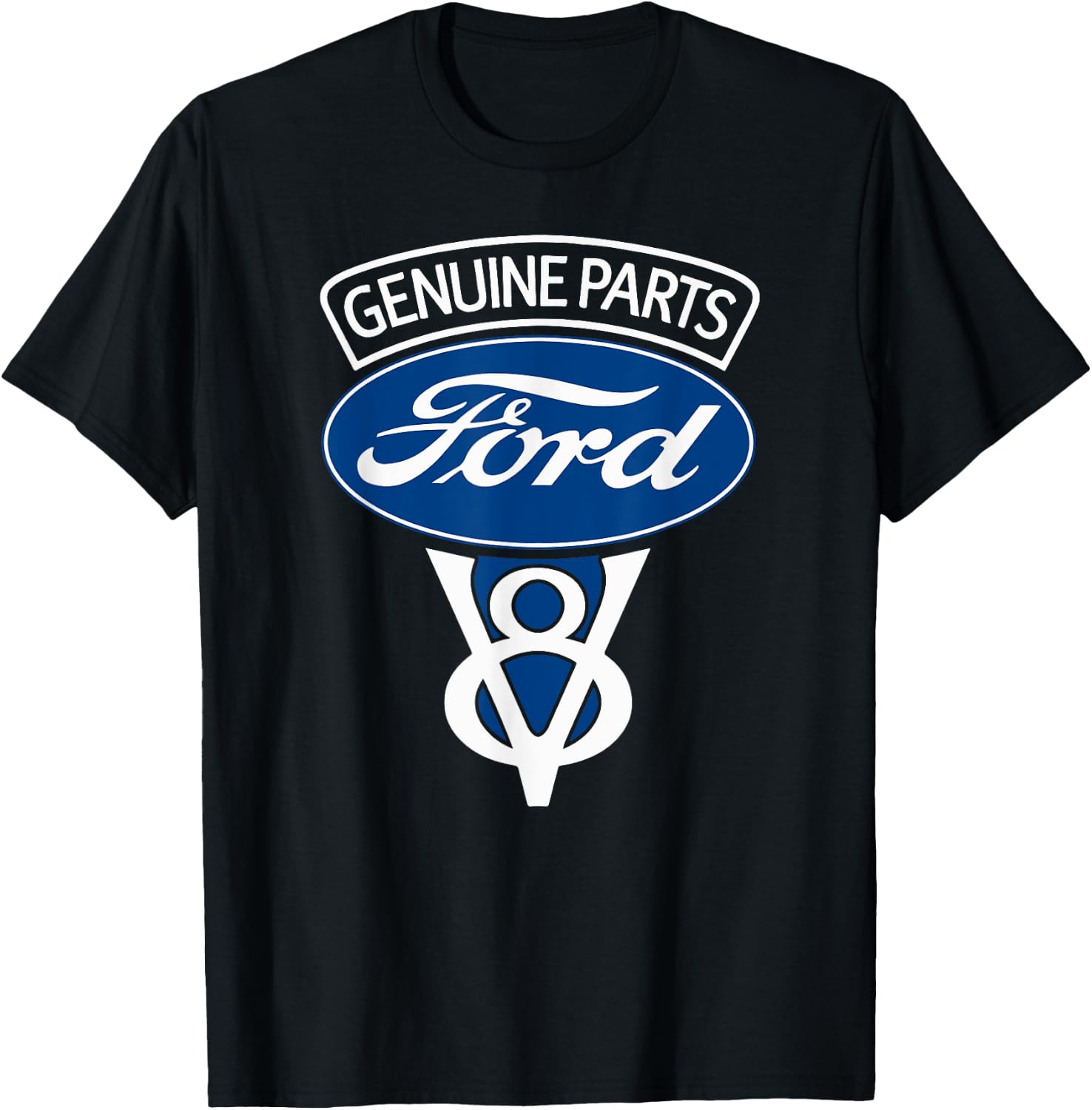 Ford V8 Genuine Parts Logo T-Shirt
