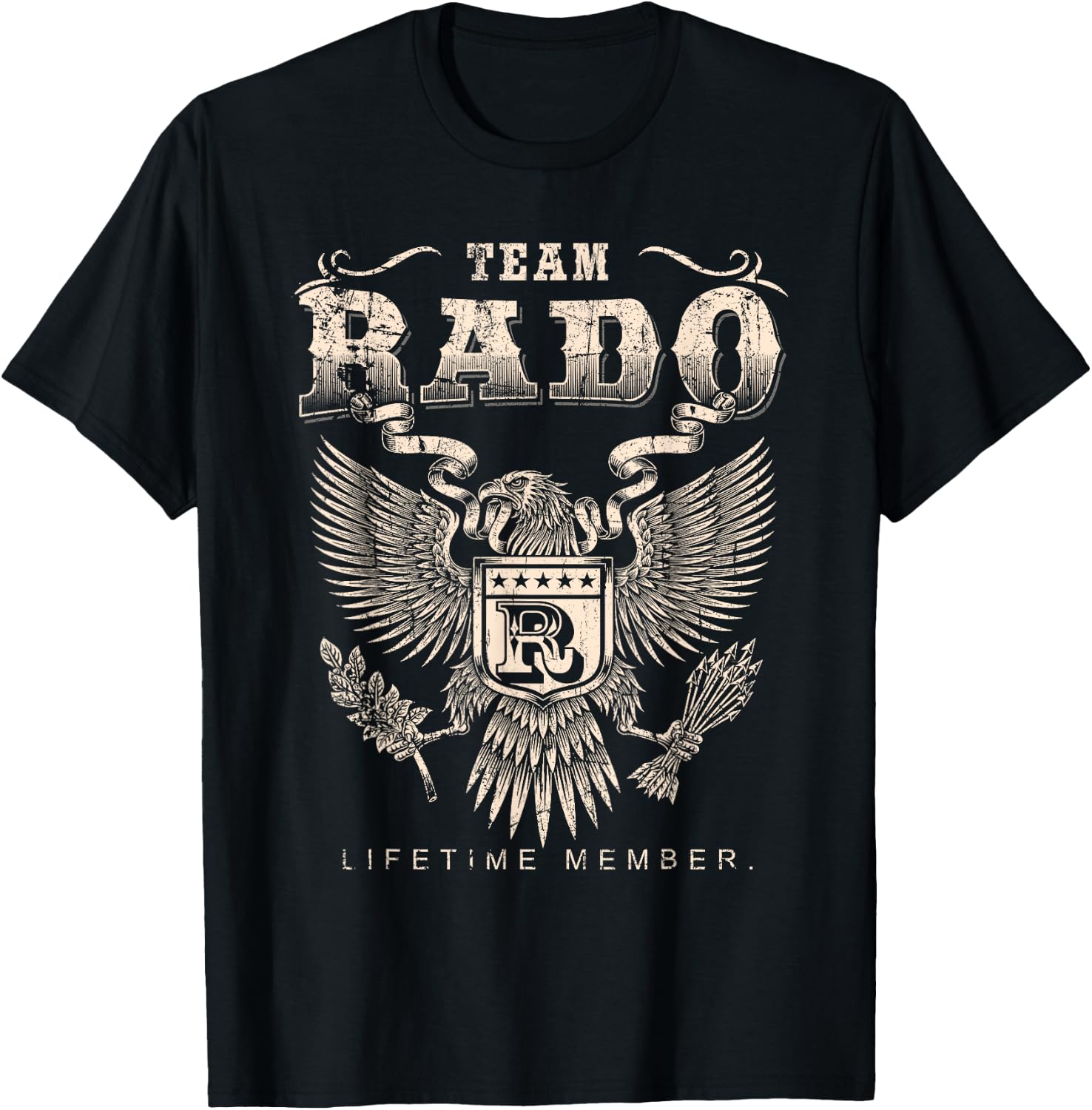 Team Rado Lifetime Member - Rado Name T-Shirt